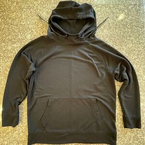 Athleta Incline Hoodie Pullover size Medium  Black